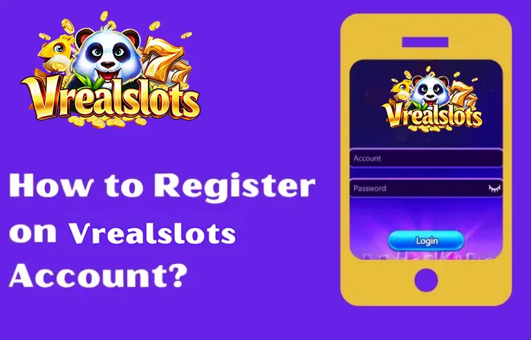 Vrealslots account register